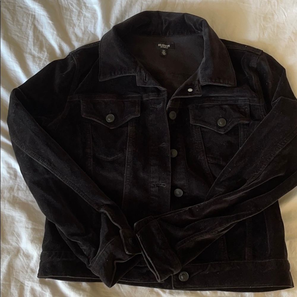 Velvet black jacket